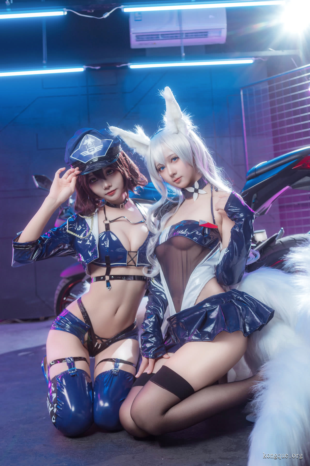 艾西Aiwest_&喜欢爱理吗_碧蓝航线_巴尔的摩&信浓_赛车女郎_038